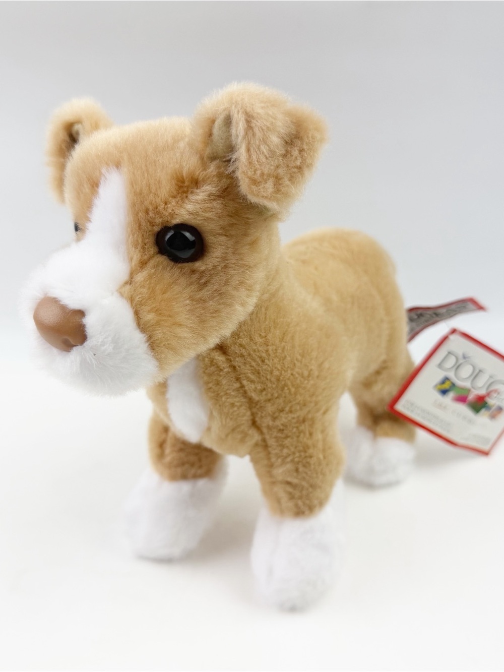 Douglas Piper Pit Bull Plush Kohair Puppy Dog 3989 Retired 2017 Mini Tag Stuffed